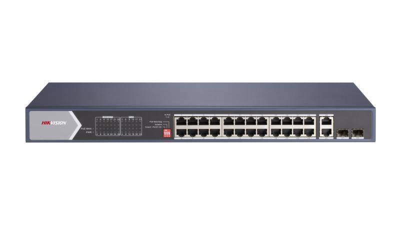 Hikvision 24P Giga Unmanaged HIPOE SW DS-3E0528HP-E
