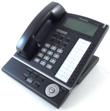 Load image into Gallery viewer, Panasonic KX-T7636-B 24-Button 6-Line Backlit LCD Display Speakerphone - Black (Refurbished)
