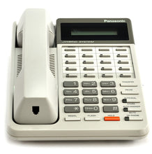 Load image into Gallery viewer, Panasonic KX-T7030 Speakerphone LCD Display 12 CO Line White (Refurbished)
