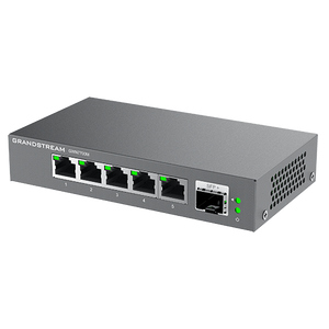 Grandstream Unmanaged 2.5 Multi-Gigabit Switch, 5 x 2.5 GigE, 1 x SFP+ GWN7700M