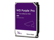 Load image into Gallery viewer, Western Digital 14TB WD Purple Pro Surveillance Internal Hard Drive HDD - SATA 6 Gb/s, 512 MB Cache, 3.5" - WD142PURP
