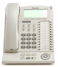 Load image into Gallery viewer, Panasonic KX-T7636-B 24-Button 6-Line Backlit LCD Display Speakerphone - White (Refurbished)
