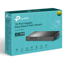 Load image into Gallery viewer, TP-Link TL-SG1210MPE | 8 Port Gigabit PoE Switch | Easy Smart Managed 8 PoE+ Ports @123W, w/ 2 Uplink Gigabit Ports + 1 Combo SFP Slot QoS, Vlan, IGMP &amp; LAG

