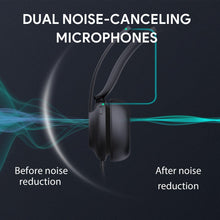 Load image into Gallery viewer, Yealink UH37 Professional USB Headset with Microphone for PC Laptop Noise Cancelling &amp; Volume Control VoIP Skype MS Teams Online Conference(Mono)(USB-A)
