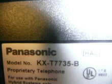 Load image into Gallery viewer, KX-T7735-B Panasonic 24 Button Speakerphone Telephone w/ 3-Line Backlit LCD &amp; Hands-Free Answer Back
