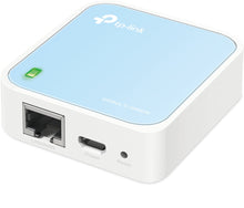 Load image into Gallery viewer, TP-Link N300 Wireless Portable Nano Travel Router - WiFi Bridge/Range Extender/Access Point/Client Modes, Mobile in Pocket(TL-WR802N)
