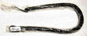 Handset Cord 12 Ft Black Heavy Duty New in a Factory Sealed Bag by TeleDirect