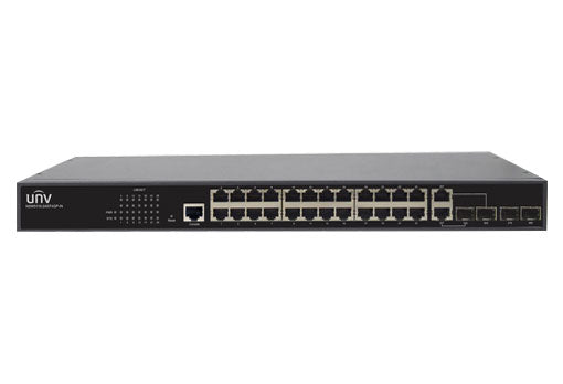 Uniview UNV Ethernet 24 Port Aggregation Switch NSW5110-24GT4GP-IN