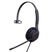 Load image into Gallery viewer, Yealink UH37 Professional USB Headset with Microphone for PC Laptop Noise Cancelling &amp; Volume Control VoIP Skype MS Teams Online Conference(Mono)(USB-A)
