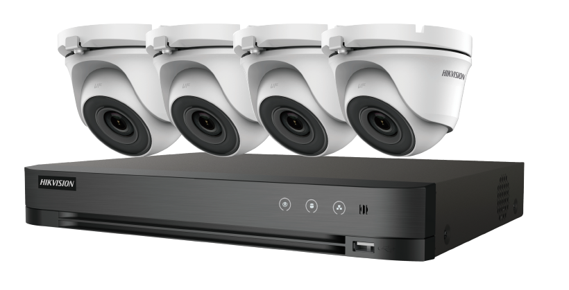 Hikvision 4-ch 2MP Turbo Kit, 4cam+1TB EKT-K41T24
