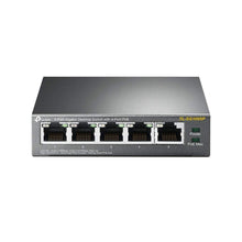Load image into Gallery viewer, TP-Link 5 Port Gigabit PoE Switch | 4 Port PoE 56W | 802.3af Compliant | Shielded Ports | Traffic Optimization | Plug and Play | Sturdy Metal (TL-SG1005P)
