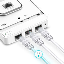 Load image into Gallery viewer, TP-Link EAP615-Wall | Omada Business WiFi 6 AX1800 in-Wall Wireless Gigabit Access Point | Support ODFDMA, MU-MIMO &amp; Beamforming | PoE Powered | SDN Integrated | Cloud Access &amp; Omada app
