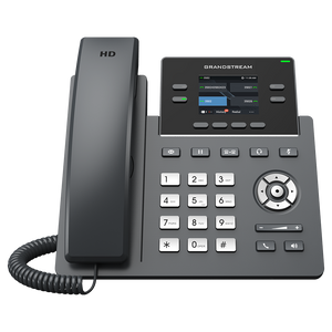 Grandstream 4 Lines, 2 SIP Accounts, 2.4 in scrn, PoE, Color GRP2612P