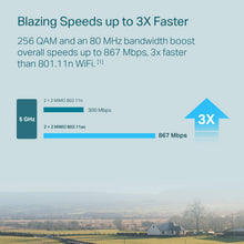 Load image into Gallery viewer, TP-Link 5GHz AC867 Long Range Outdoor CPE for PtP and PtMP Transmission | Point to Point Wireless Bridge | 23dBi | Passive PoE Powered w/Free PoE Injector | Pharos Control (CPE710)
