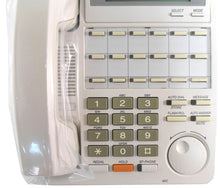 Load image into Gallery viewer, Panasonic KX-T7431 White 1-Line Backlit LCD Display (Discoloration on Buttons)
