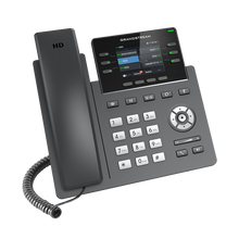 Load image into Gallery viewer, Grandstream 6 Lines, 3 SIP Accounts,  2.8 in scrn, PoE + GigE, Color GRP2613
