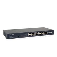 Load image into Gallery viewer, TP-Link 24-Port Gigabit Ethernet Smart PoE Switch with 4-Combo SFP Slots (TL-SG2424P)
