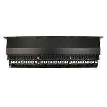 Load image into Gallery viewer, Vertical Cable 042-C6A/48 Cat6A 48 Port Shielded Krone Type 19" Horizontal Rackmount 1U Patch Panel
