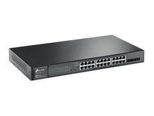 Load image into Gallery viewer, Tp-link Gigabit Smart Switch 4 rj45 ports 4 sfp ports T1600G-28PS
