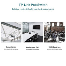 Load image into Gallery viewer, TP-Link TL-SL2428P V4 | 24 Port Fast Ethernet Smart Managed PoE Switch | 24 PoE+ Ports @250W, w/ 4 Gigabit Ports + 2 Combo SFP Slots | Omada SDN Integrated | Limited Lifetime Protection | PoE Recovery
