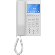 Load image into Gallery viewer, Grandstream Desktop Hotel Phone, 3.5&quot; Color LCD, PoE, White GHP630

