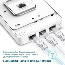 Load image into Gallery viewer, TP-Link Omada AC1200 in-Wall Wireless Gigabit Access Point | 802.3 af/at PoE Powered | MU-MIMO &amp; Beamforming | Easy Installation | SDN Cloud Access &amp; Omada app for Easy Management (EAP235-Wall)
