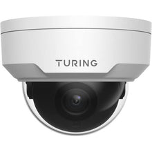 Load image into Gallery viewer, Turing TP-MFD4A4 Smart Series TwilightVision 4MP IR Dome IP Camera, White; 4mm Lens; Smart IR Up to 30m (98ft); Support 256 G MicroSD Card; IP67, IK10, WDR, PoE
