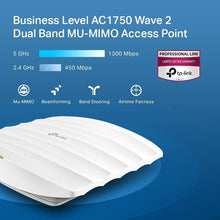 Load image into Gallery viewer, TP-Link EAP245 V3 (5-Pack) | Omada AC1750 Gigabit Wireless Access Point | Business WiFi Solution w/Mesh Support, Seamless Roaming &amp; MU-MIMO | PoE Powered | SDN Integrated | Cloud Access &amp; Omada App

