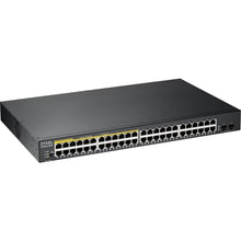 Load image into Gallery viewer, ZYXEL 48-Port GbE Smart Managed PoE Switch with GbE Uplink GS1900-48HPV2
