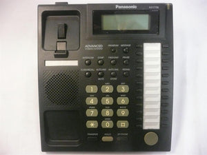 KX-T7735-B Panasonic 24 Button Speakerphone Telephone w/ 3-Line Backlit LCD & Hands-Free Answer Back