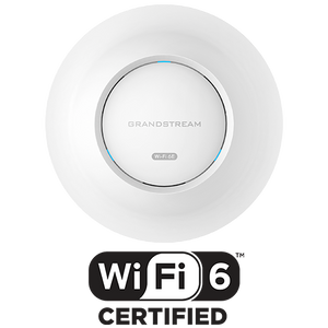 Grandstream 2x2 802.11ax Wi-Fi 6E AP, AX5400, 1xGigE, 1x2.5GigE, BLE, HE160 GWN7665