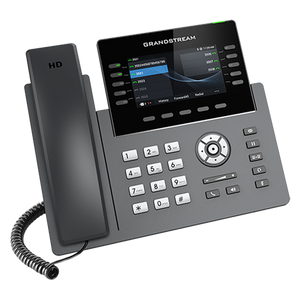 Grandstream 10 Lines, 16 SIP Sccounts, 4.3 in scrn, PoE, WiFi GRP2615