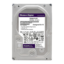 Load image into Gallery viewer, Western Digital 8TB WD Purple Pro Surveillance Internal Hard Drive HDD - 7200 RPM, SATA 6 Gb/s, 256 MB Cache, 3.5" - WD8001PURP
