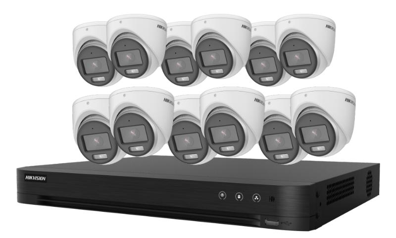 Hikvision 16-ch5MP12CamColorVuTurboKit T7216U4TA12C