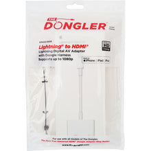 Load image into Gallery viewer, Simply45 Lightning Male to HDMI and Lightning Female Pigtail Dongle Adapter for The Dongler
