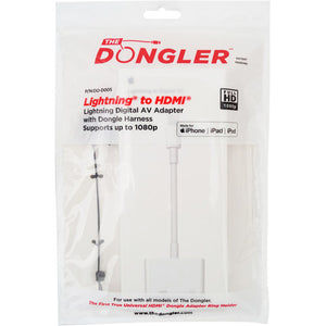 Simply45 Lightning Male to HDMI and Lightning Female Pigtail Dongle Adapter for The Dongler