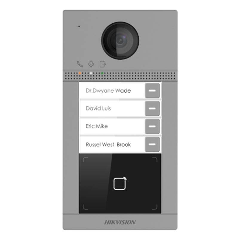 Hikvision Intercom Door Station 4 Button DS-KV8413-WME1