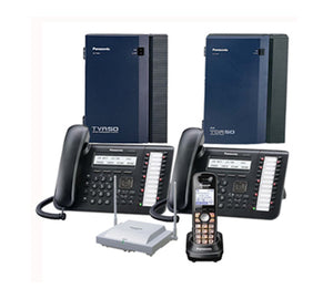 Panasonic Kx-tda50g Bundle with 2 Black Kx-dt543 Phones, Voice