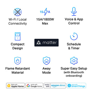 TP-Link Mini Smart Wi-Fi Plug, Matter Tapo P125M