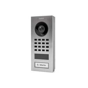 DoorBird IP Video Door Station D1101V Surface-mount, stainless steel V2A, brushed, surface-mounting 423866744