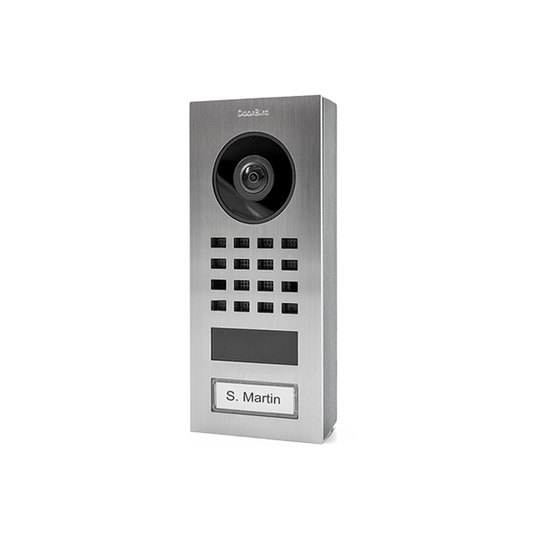 DoorBird IP Video Door Station D1101V Surface-mount, stainless steel V2A, brushed, surface-mounting 423866744