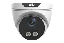 Load image into Gallery viewer, Uniview UNV 4MP Dual Light Fixed Turret, 2.8mm, Built-in Mic &amp; Speaker IPC3614SR3-ADF28KMC-DL
