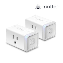 Load image into Gallery viewer, TP-Link Kasa Smart Wi-Fi Plug Slim, Energy Monitoring, Matter KP125MP2
