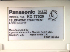 Panasonic KX-T7020- Speakerphone key with LED indication