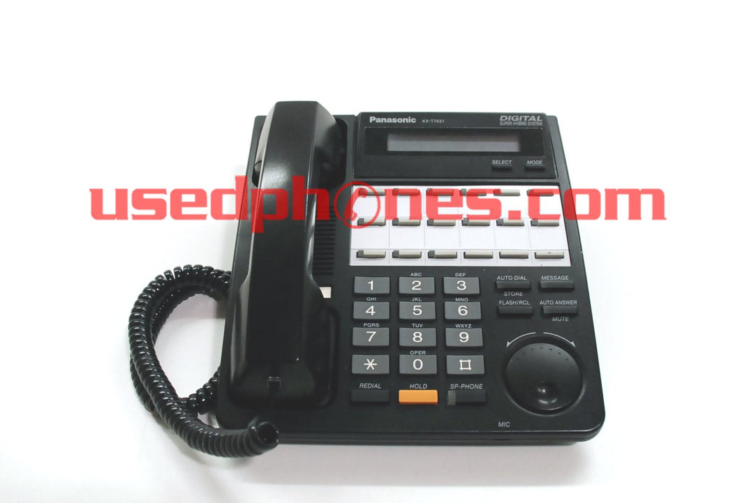 Panasonic KX-T7431 Phone Black