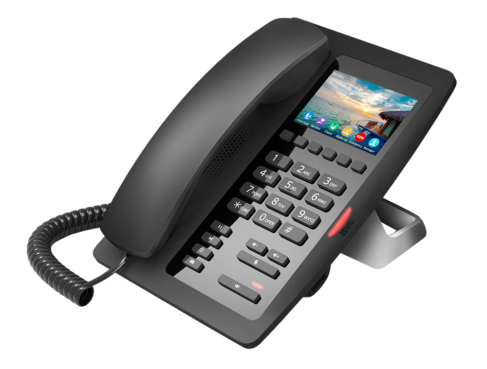 Fanvil H5W WiFi Hotel Phone in Black H5W Black