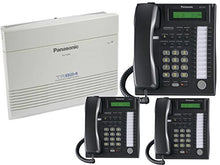 Load image into Gallery viewer, Panasonic KX-TA824 System + (3) KX-T7731 Black

