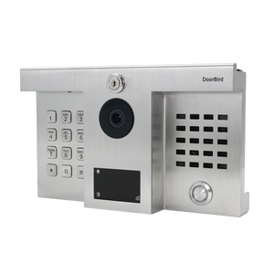 DoorBird IP Video Door Station D1812, Hybrid upgrade for installations of DoorKing 1812 Classic and Plus, stainless steel V2A, brushed