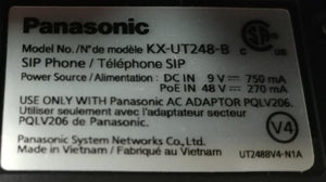 Panasonic KX-UT248-B SIP Phone