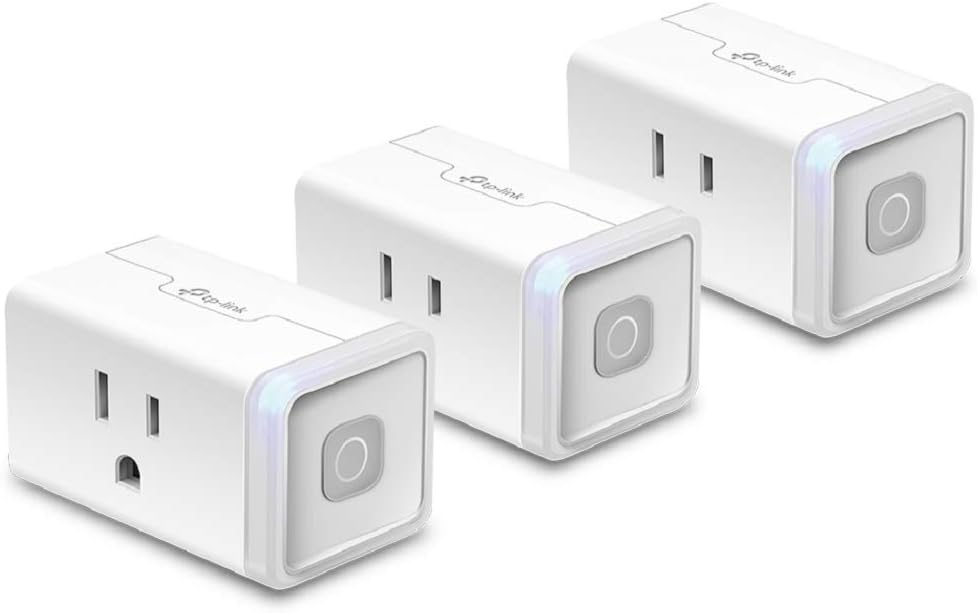 TP-Link Kasa Smart Wi-Fi Plug Mini, 3-Pack HS103P3